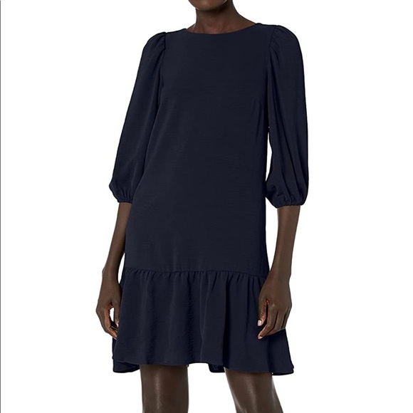 DKNY navy blue dress size 2 - Picture 1 of 6